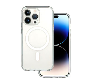 Чохол Original with MagSafe для iPhone 15 Pro Max прозорий без анімації