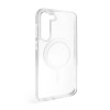 Чехол Original с функцией MagSafe для Samsung Galaxy S23 Plus/S916 (2023) прозрачный с индикатором установки