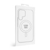 Чехол Original с функцией MagSafe для Samsung Galaxy S23 Ultra/S918 (2023) прозрачный с индикатором установки