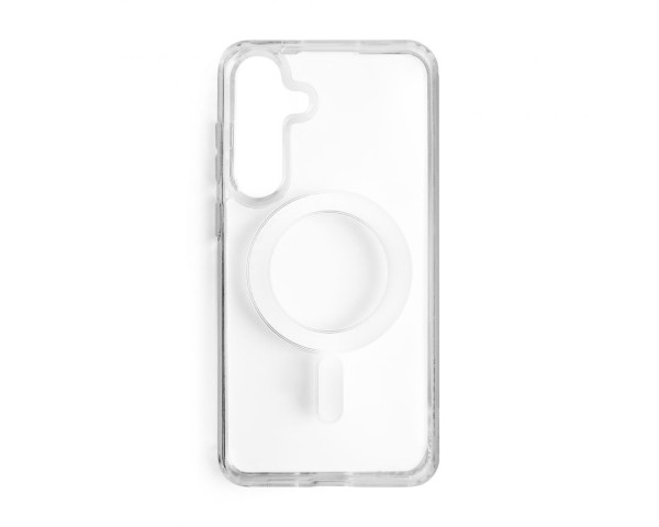 Чехол Original с функцией MagSafe для Samsung Galaxy S23/S911 (2023) прозрачный с индикатором установки
