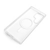 Чехол Original с функцией MagSafe для Samsung Galaxy S24 Ultra/S928 (2024) прозрачный с индикатором установки
