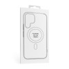 Чехол Original с функцией MagSafe для Samsung Galaxy S24 Ultra/S928 (2024) прозрачный с индикатором установки