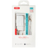 Сетевое зарядное устройство XO L35D адаптер 2USB/2.1А + Micro white