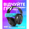Ігрові навушники Bluetooth WALKER WBT-83 black