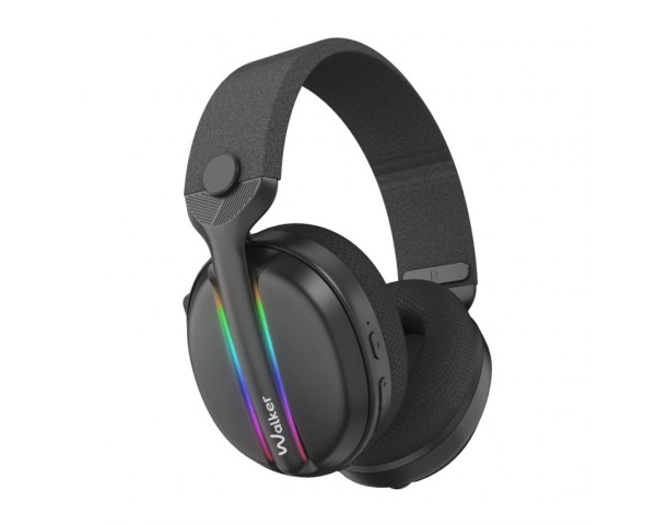 Ігрові навушники Bluetooth WALKER WBT-83 black