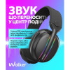 Ігрові навушники Bluetooth WALKER WBT-83 black