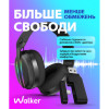 Ігрові навушники Bluetooth WALKER WBT-83 black