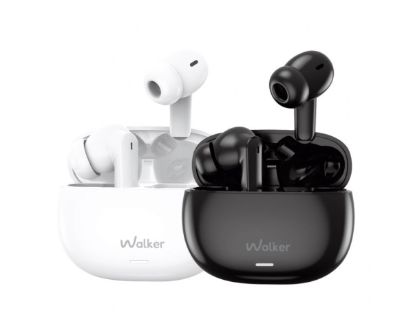 Навушники Bluetooth WALKER WTS-67 ANC+ENC black