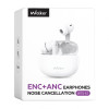 Навушники Bluetooth WALKER WTS-67 ANC+ENC white