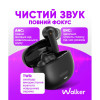 Навушники Bluetooth WALKER WTS-67 ANC+ENC white