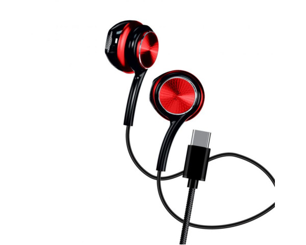 Наушники WALKER H735 с разъемом Type-C red