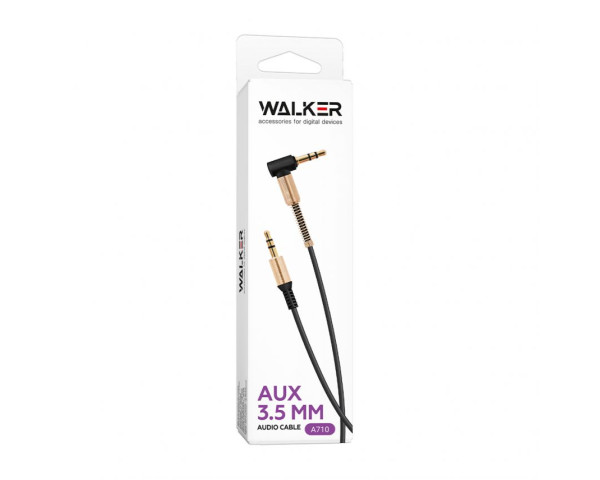 Аудіокабель WALKER A710 black