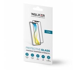 Захисне скло WALKER Full Glue для Apple iPhone 15 Plus black