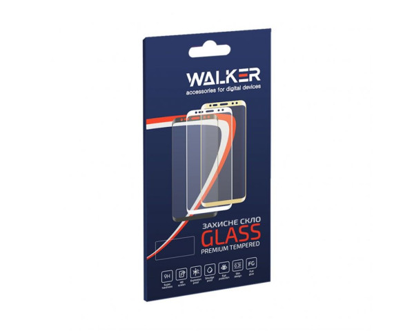 Захисне скло WALKER Full Glue для Xiaomi Poco F5, Redmi Note 12 Turbo, Redmi Note 13 5G, 13 Pro 4G black