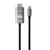 Кабель WALKER WHD-57 HDMI to Type-C 2м grey (тех.пак.)