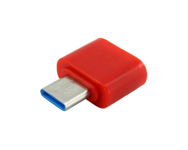 Перехідник OTG WALKER USB to Type-C NO-01 mix color