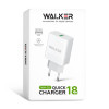 Сетевое зарядное устройство (адаптер) WALKER WH-35 1USB/QC3.0/3A/18W white