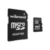 Карта пам'яті Wibrand MicroSDHC 32GB UHS-I Class 10 + SD-адаптер