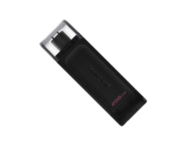 Флеш-пам'ять USB Kingston DataTraveller 70 Type-C 256GB USB 3.2 black