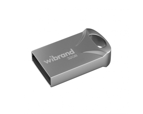 Флеш-пам'ять USB Wibrand Hawk 32GB USB 2.0 silver