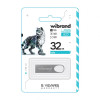 Флеш-пам'ять USB Wibrand Irbis 32GB USB 2.0 silver