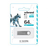 Флеш-пам'ять USB Wibrand Puma 64GB USB 2.0 silver