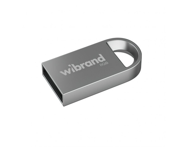 Флеш-пам'ять USB Wibrand Lynx 8GB USB 2.0 silver