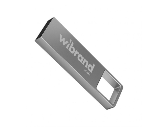 Флеш-пам'ять USB Wibrand Shark 8GB USB 2.0 silver