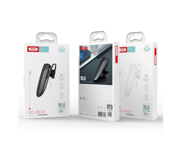 Bluetooth гарнитура XO BE20 black