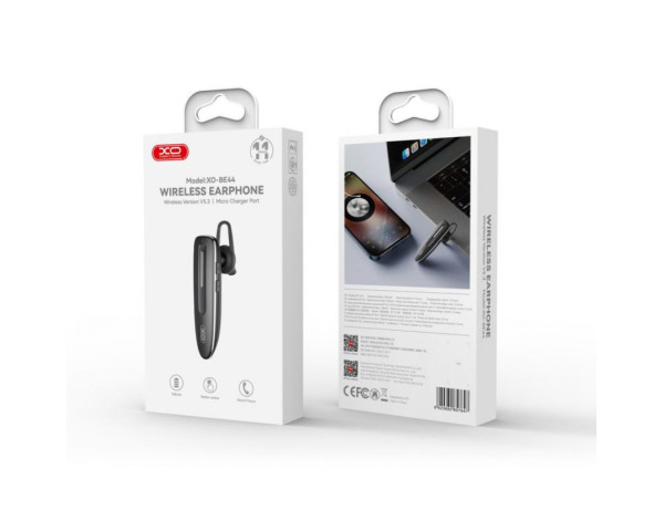 Bluetooth гарнітура XO BE44 black