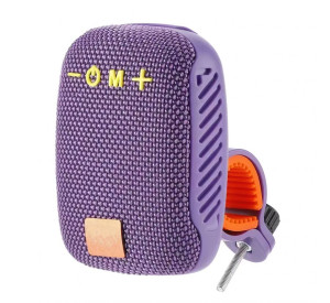 Портативна колонка TG-392 для велосипеда/мопеда violet