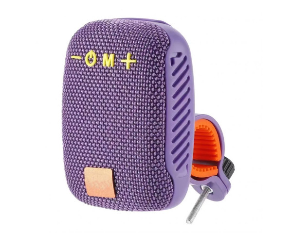 Портативная колонка TG-392 для велосипеда/мопеда violet