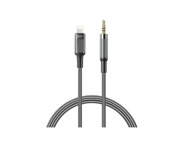 Аудіокабель XO NB-R279A Lightning to 3.5mm black