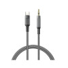Аудиокабель XO NB-R279B Type-C to 3.5mm black