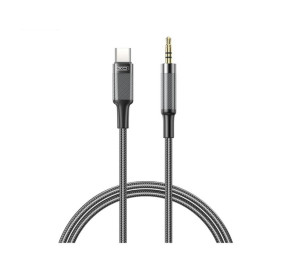 Аудіокабель XO NB-R279B Type-C to 3.5mm black