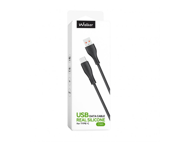 Кабель USB WALKER C585 Type-C black