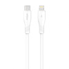 Кабель USB WALKER C585 Type-C to Lightning 27W 1m white