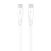Кабель USB WALKER C585 Type-C to Type-C 60W 1m white