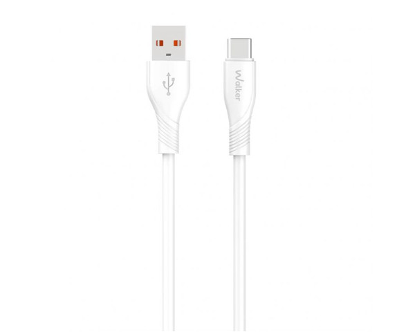 Кабель USB WALKER C585 Type-C white