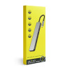 Переходник USB-хаб 7в1 с разъемом Type-C grey