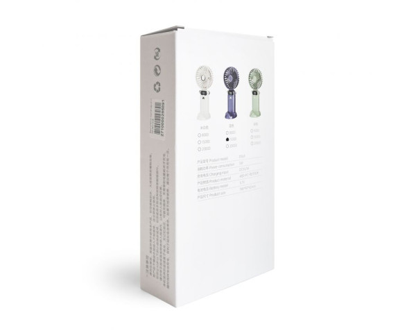 Портативный вентилятор DS 68 1200mAh dark blue