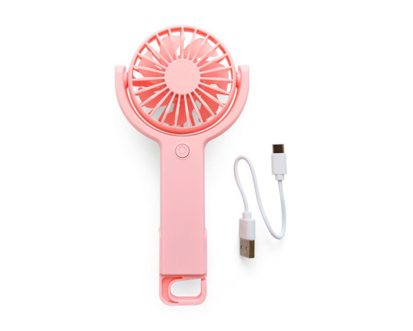 Портативний вентилятор Y-18 800mAh pink