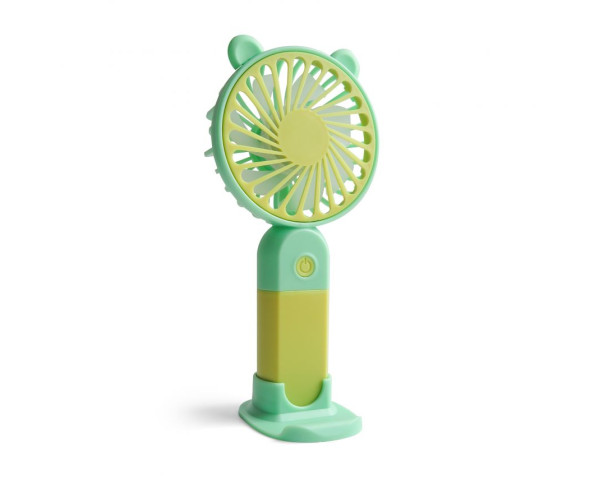 Портативний вентилятор Y-19 400mAh yellow/mint
