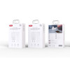 Мережевий зарядний пристрій (адаптер) 2в1 XO CE32 PD_20W + Data Cable Type-C to Type-C white