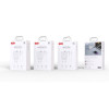 Мережевий зарядний пристрій (адаптер) 2в1 XO L135 1USB / QC3.0 / 18W + Data Cable USB to Lightning white