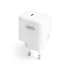 Мережевий зарядний пристрій (адаптер) 2в1 XO L136 PD_20W + Data Cable Type-C to Lightning white