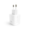 Мережевий зарядний пристрій (адаптер) 2в1 XO L136 PD_20W + Data Cable Type-C to Lightning white