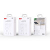Мережевий зарядний пристрій (адаптер) 2в1 XO L141 PD_20W + Data Cable Type-C to Lightning white