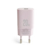 Сетевое зарядное устройство (адаптер) 2в1 XO L146 PD_20W + Data Cable Type-C to Lightning purple
