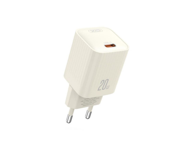 Мережевий зарядний пристрій (адаптер) XO L146 PD_20W beige